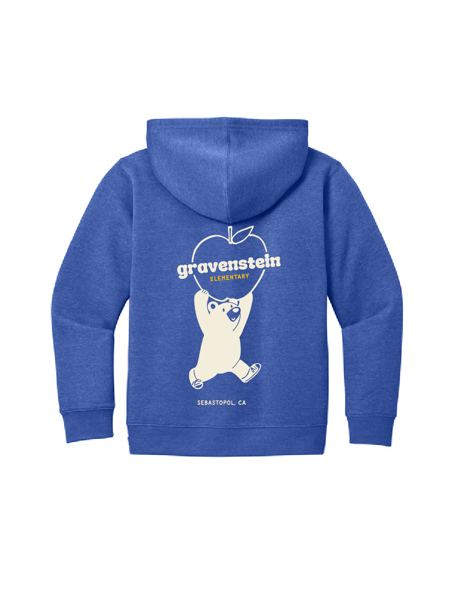 Gravenstein Youth Zip Hoodies (Apple & Bear)