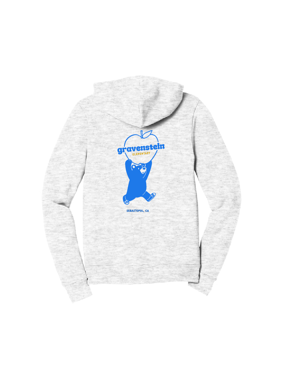 Gravenstein Adult Zip Hoodies (Apple & Bear)