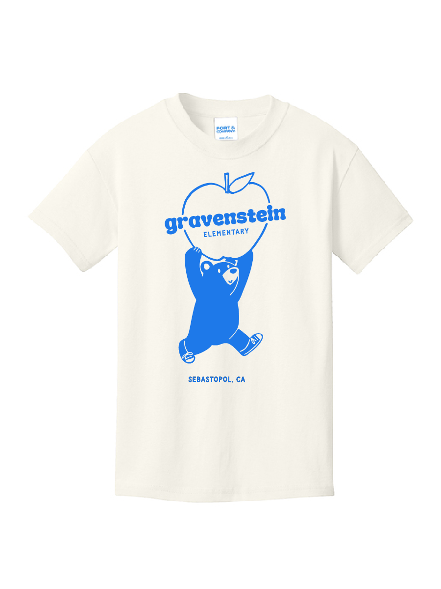 Gravenstein Youth T-Shirts (Full Bear)