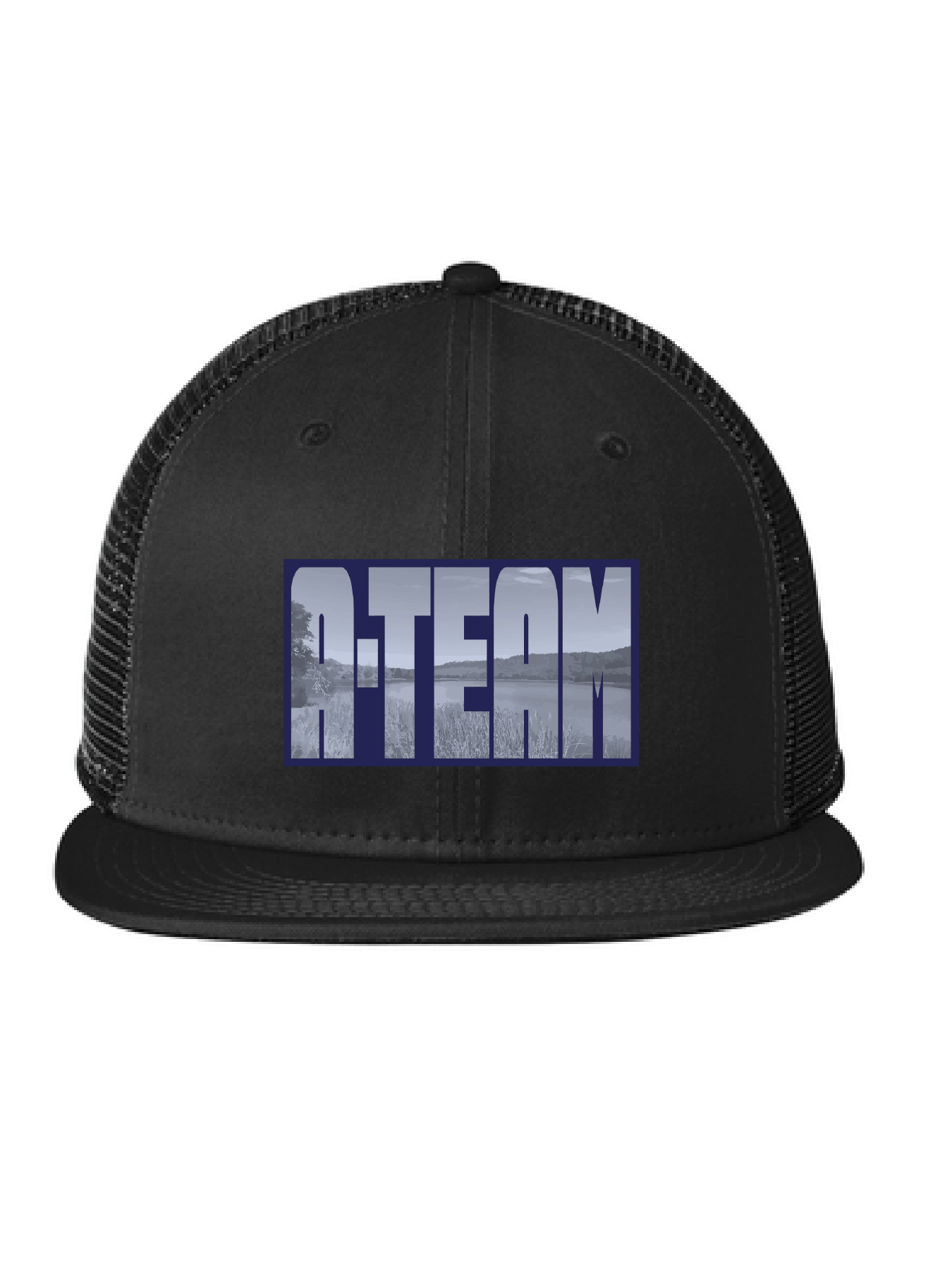 A-Team New Era Flat Bill Hats (2 logos)