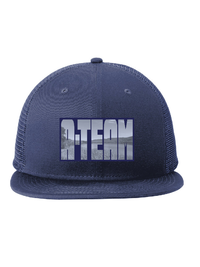 A-Team New Era Flat Bill Hats (2 logos)