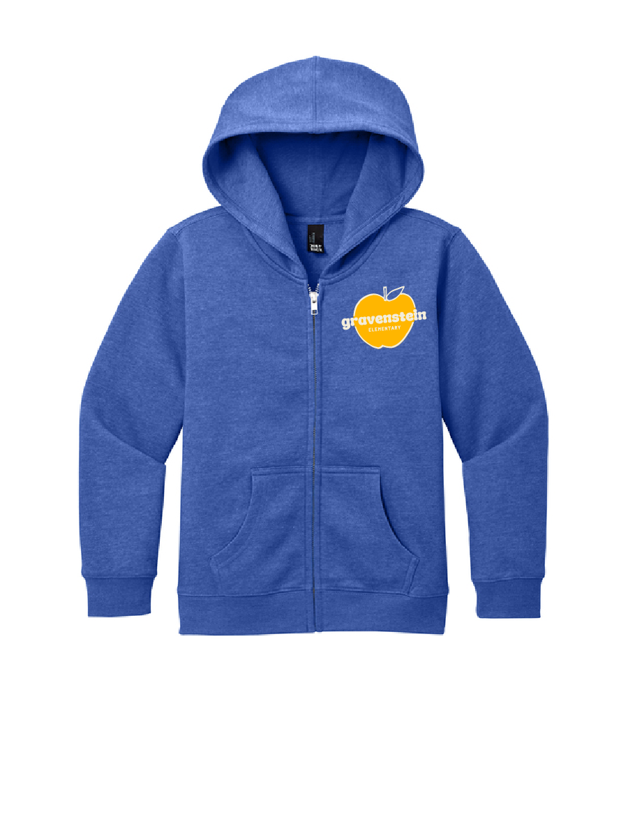 Gravenstein Youth Zip Hoodies (Apple & Bear)