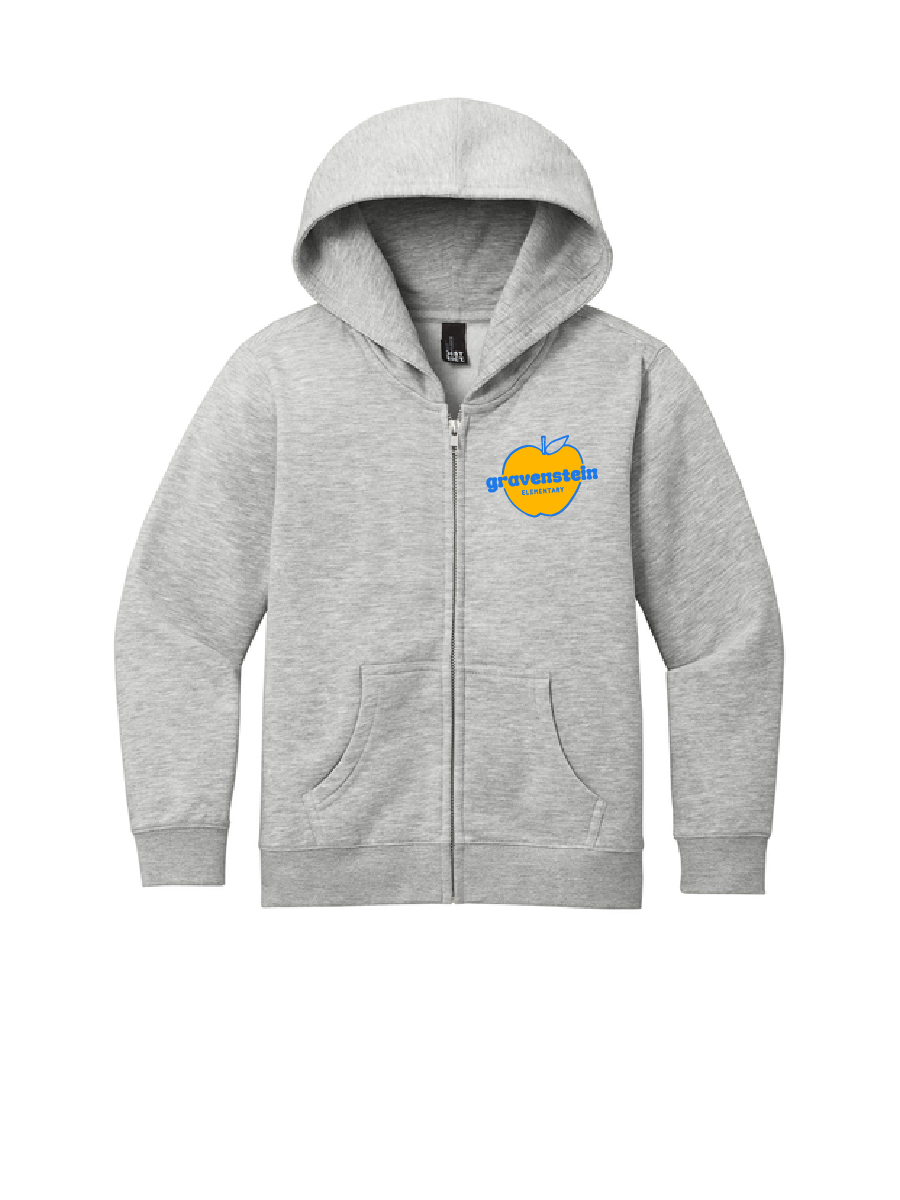 Gravenstein Youth Zip Hoodies (Apple & Bear)