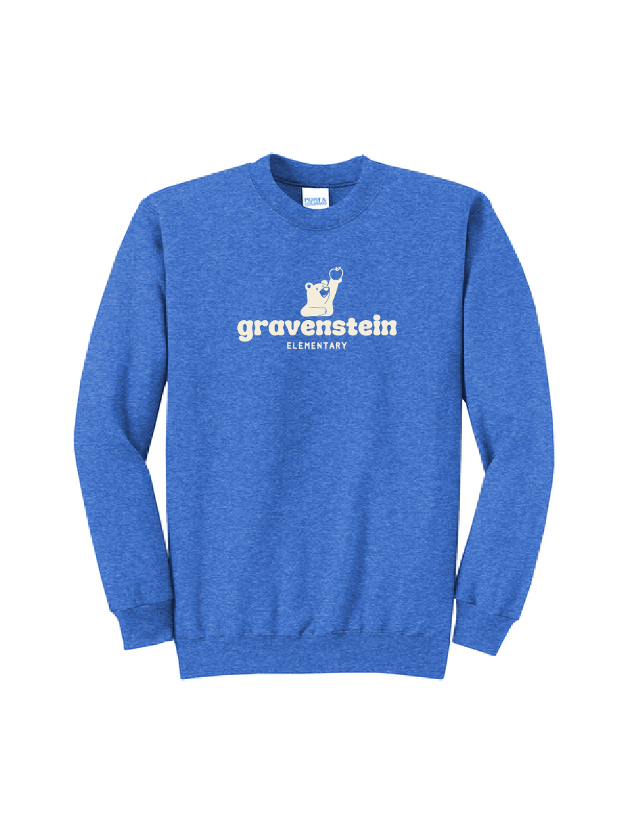 Gravenstein Adult Crewneck Fleece (Half Bear)
