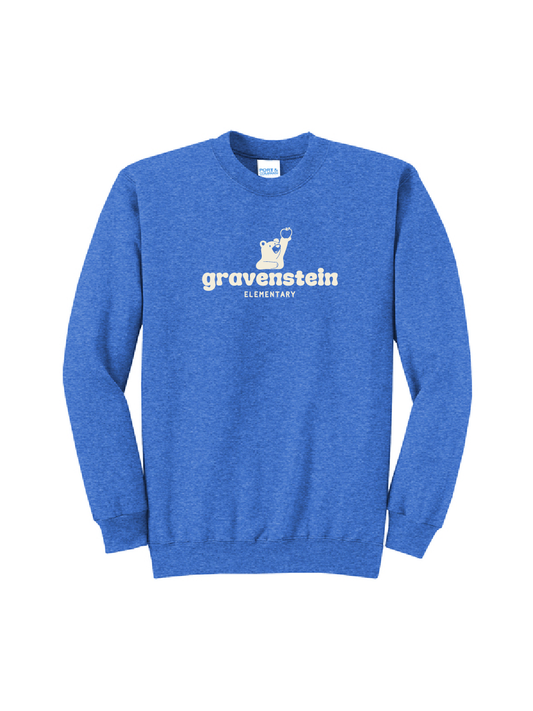 Gravenstein Adult Crewneck Fleece (Half Bear)