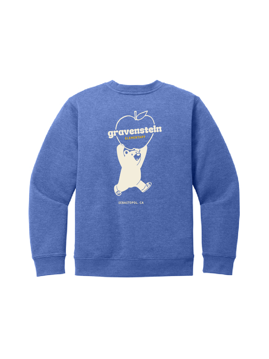 Gravenstein Youth Crewneck Fleece (Apple & Bear)