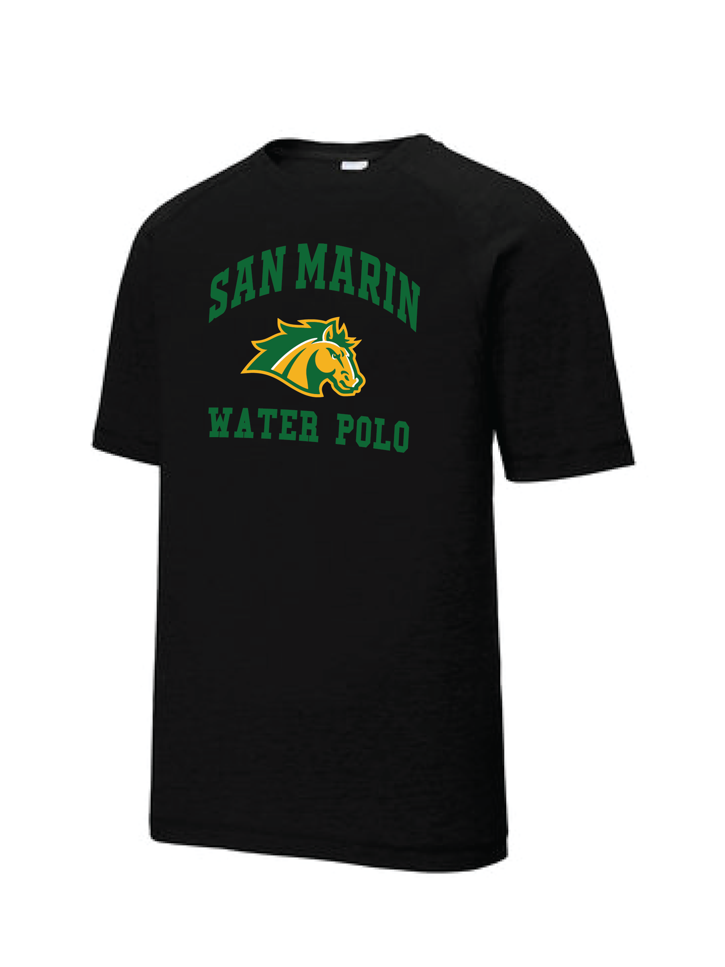 San Marin Mustangs Moisture Wicking Tee