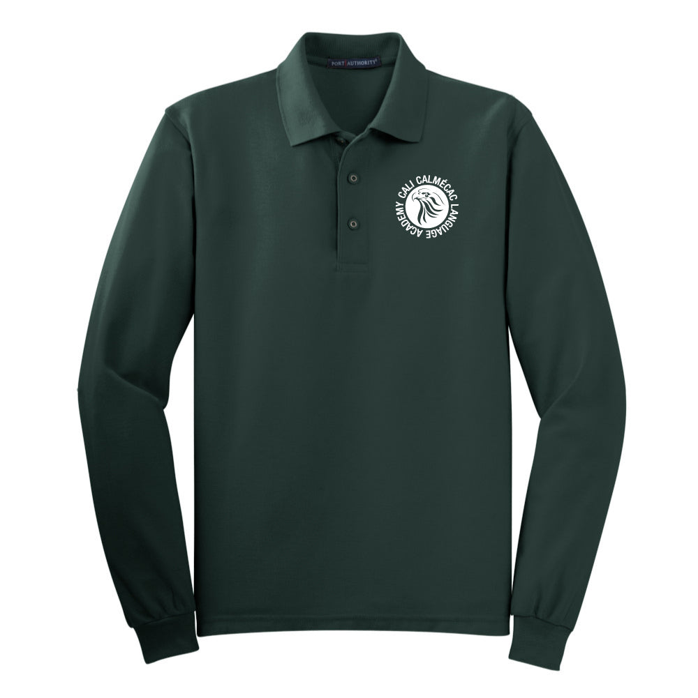 CALI LONG SLEEVE POLO • camiseta polo de manga larga