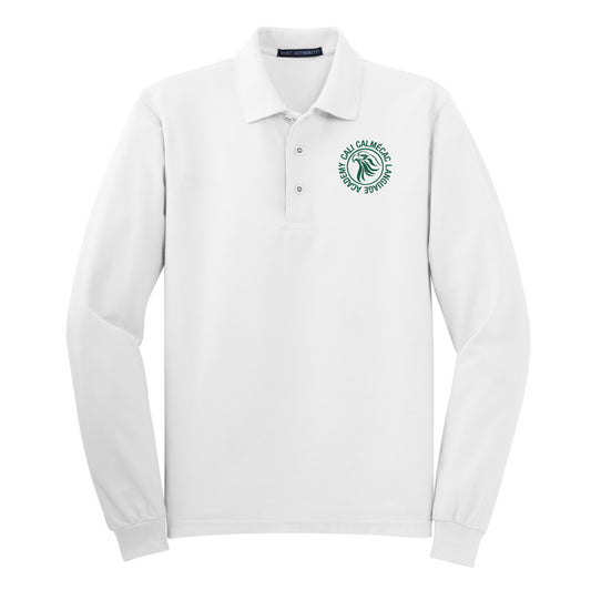 CALI LONG SLEEVE POLO • camiseta polo de manga larga